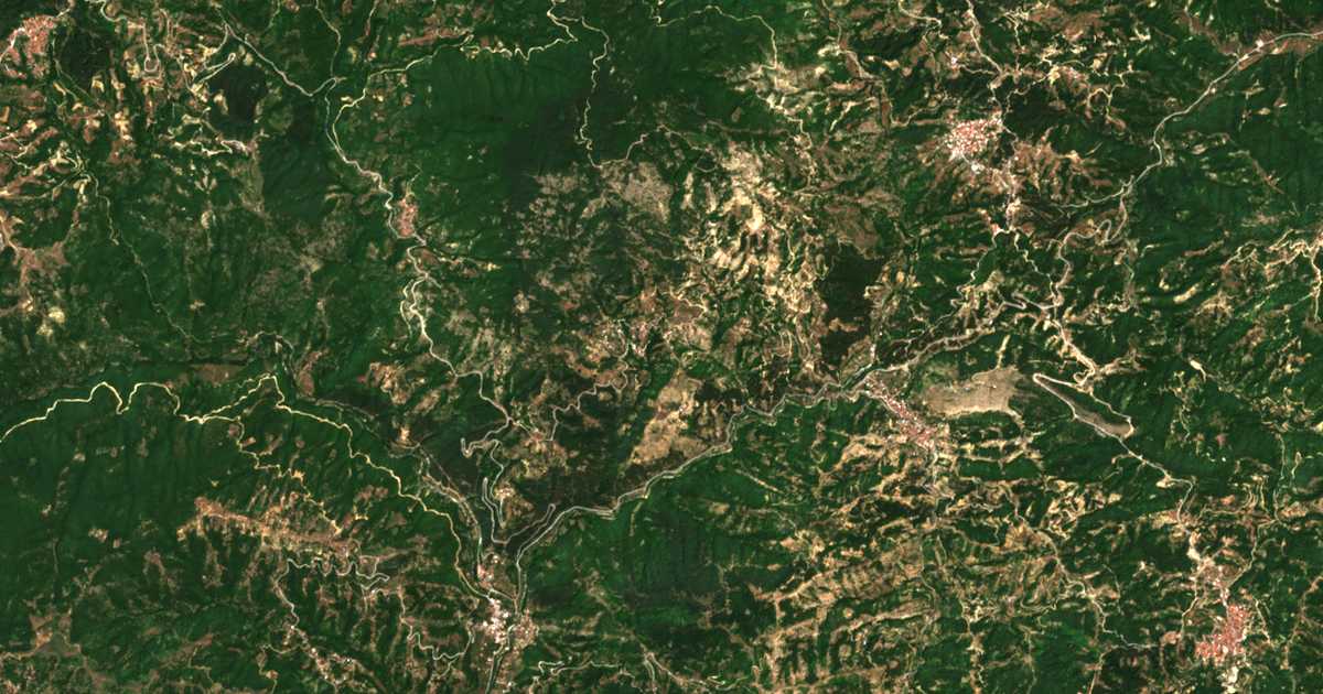 Satelitska karta: Mántaina