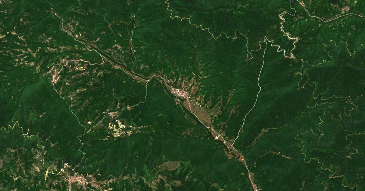 Satelitska karta: Melívoia
