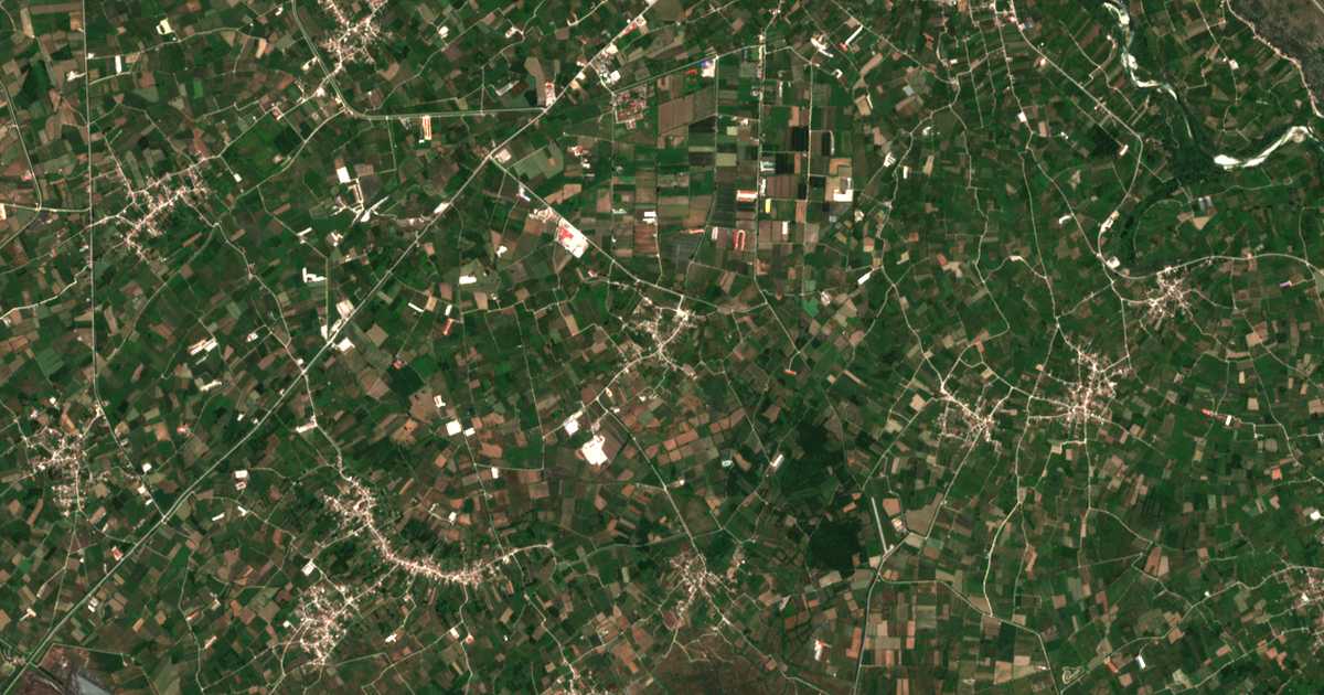 Satelitska karta: Gavriá
