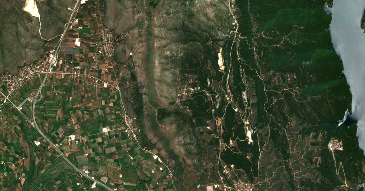 Satelitska karta: Grímpovon
