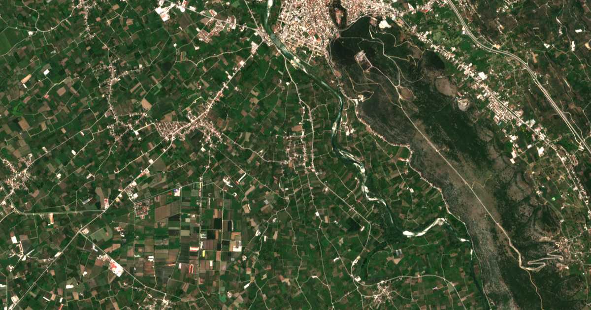Satelitska karta: Keramátai