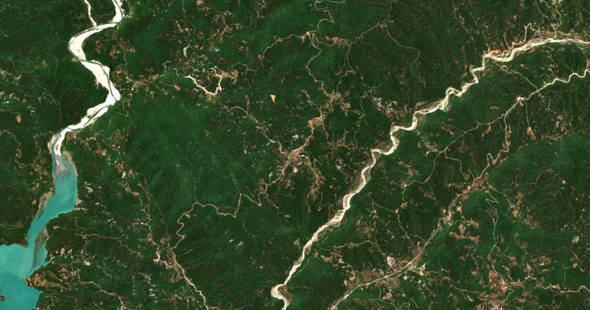Satelitska karta: Anemorráchi