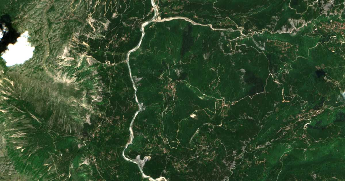 Satelitska karta: Koukkoúlia