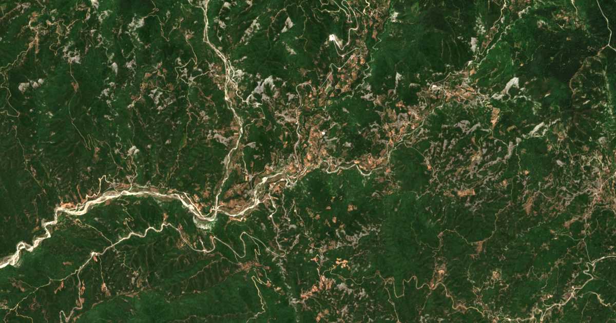 Satelitska karta: Palaiokátounon