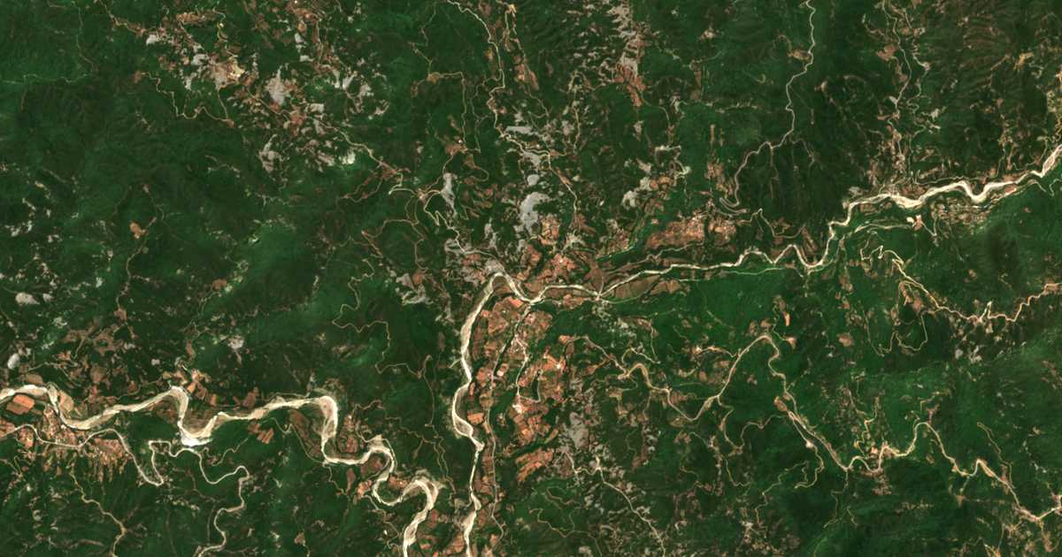 Satelitska karta: Sési