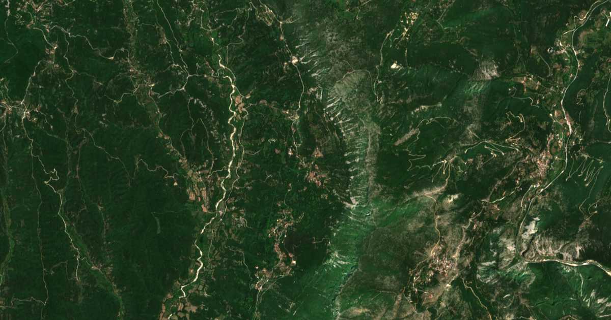 Satelitska karta: Georgánoi