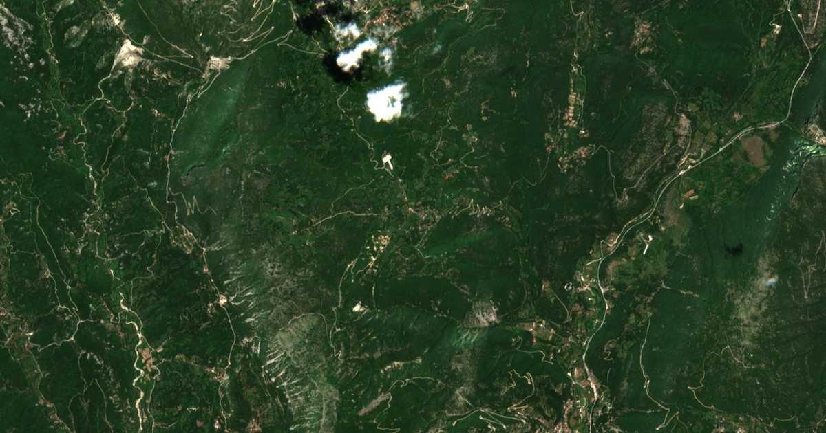 Satelitska karta: Pentólakkos