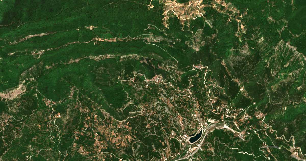 Satelitska karta: Chrysovítsa