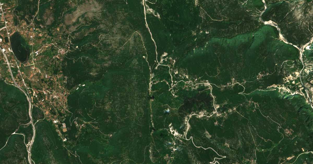 Satelitska karta: Aetorráchi