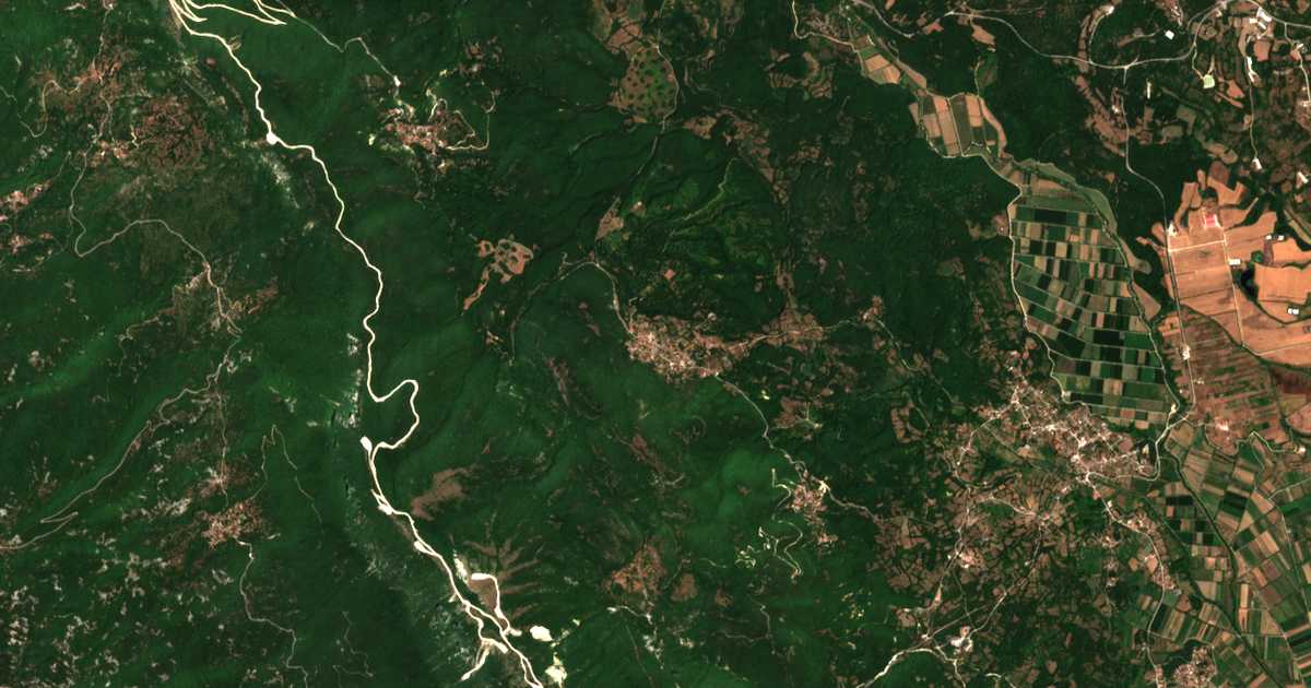 Satelitska karta: Sitariá