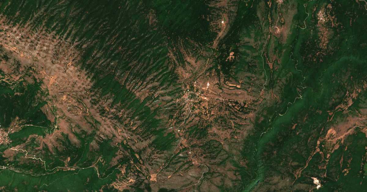Satelitska karta: Víssani