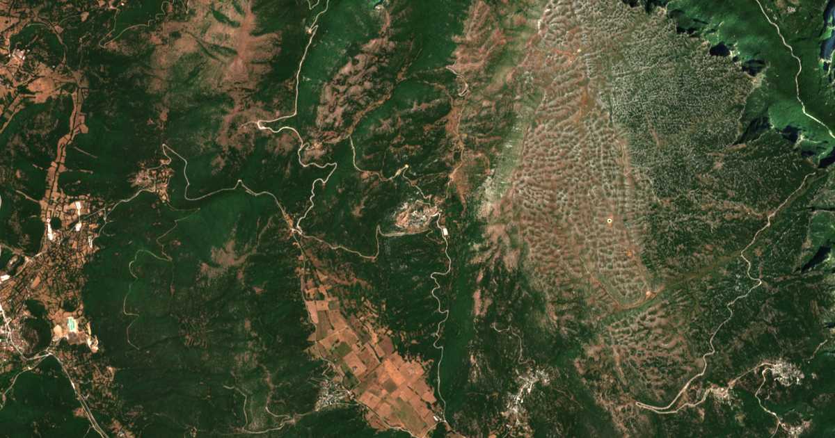 Satelitska karta: Elafótopos
