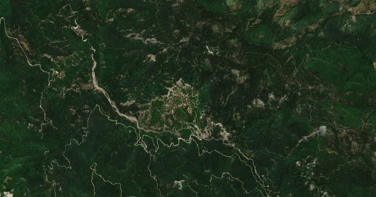 Satelitska karta: Laḯsta