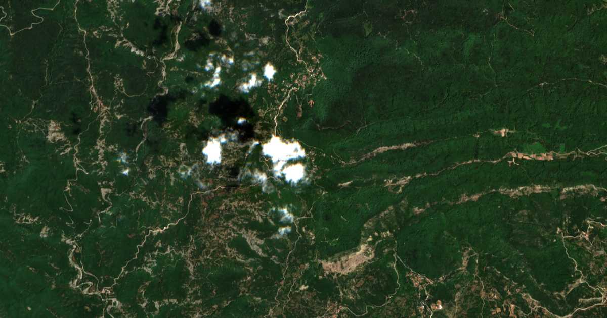 Satelitska karta: Trístenon
