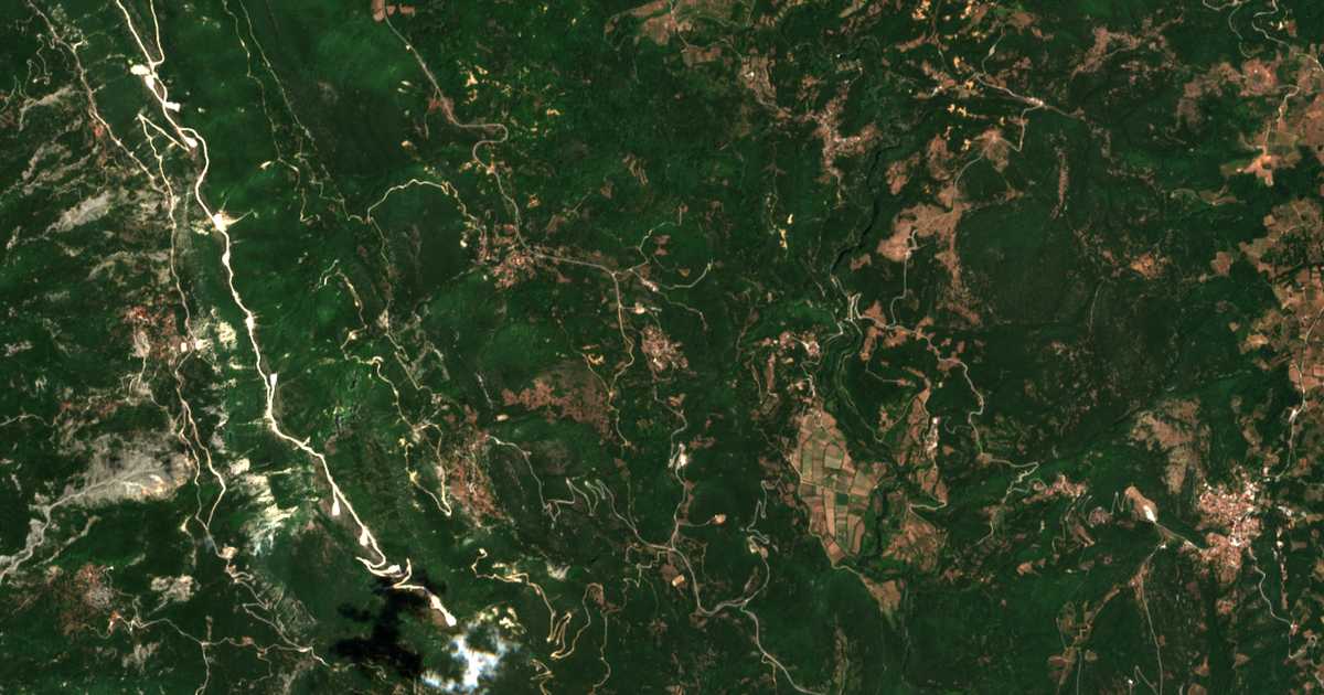 Satelitska karta: Vasilópoulon