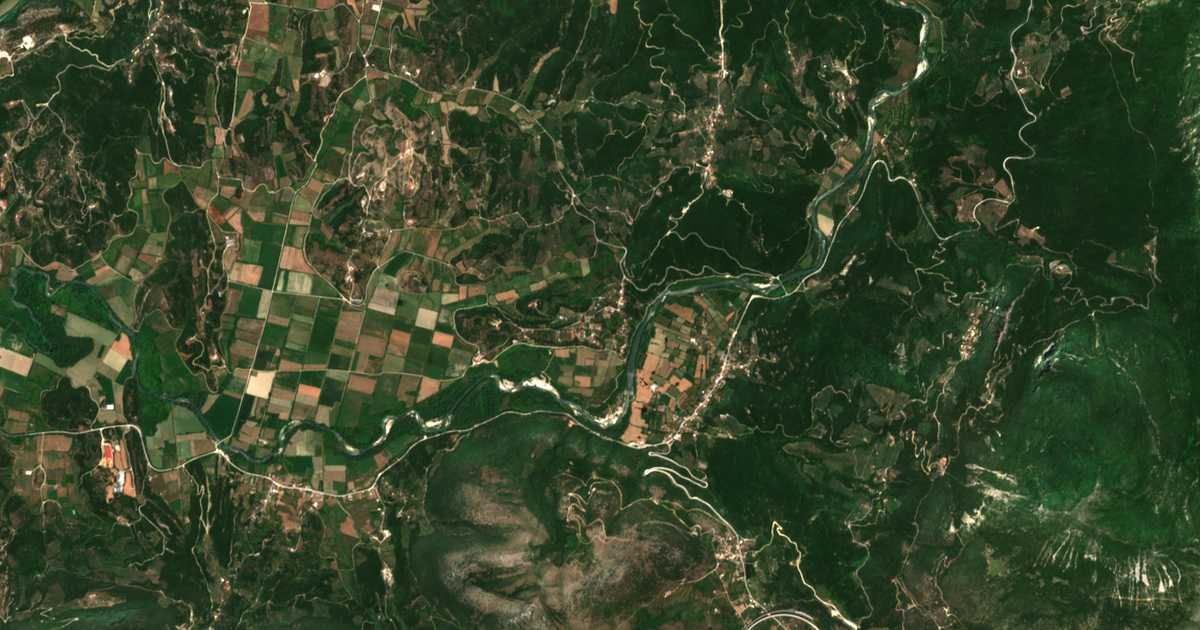 Satelitska karta: Kypárisson