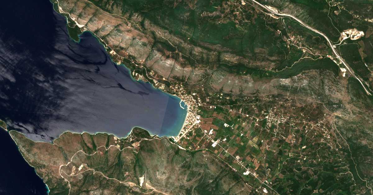 Satelitska karta: Platariá