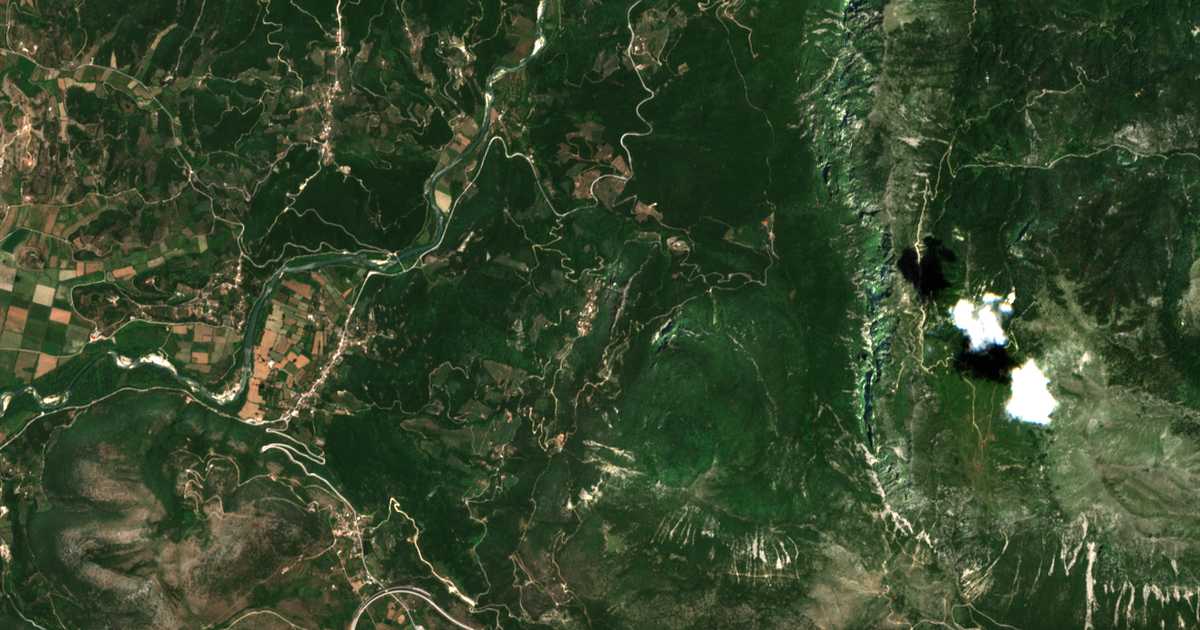 Satelitska karta: Kallithéa