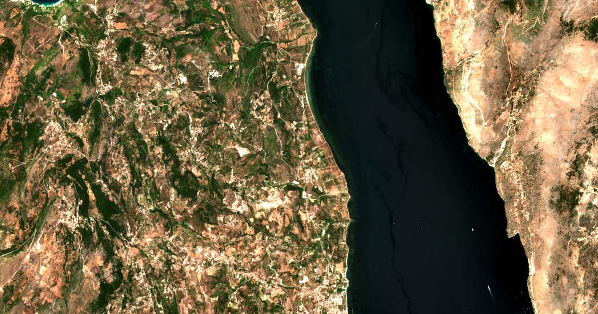 Satelitska karta: Ágios Dimítrios