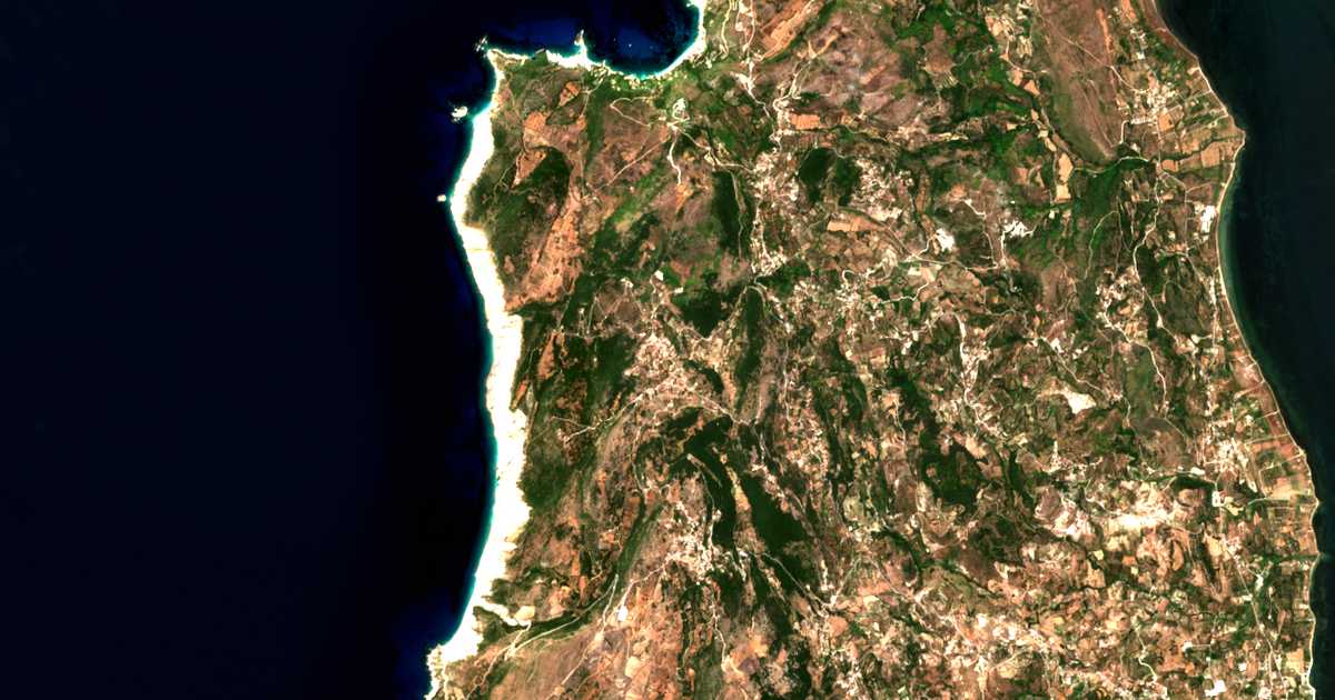 Satelitska karta: Damoulianáta