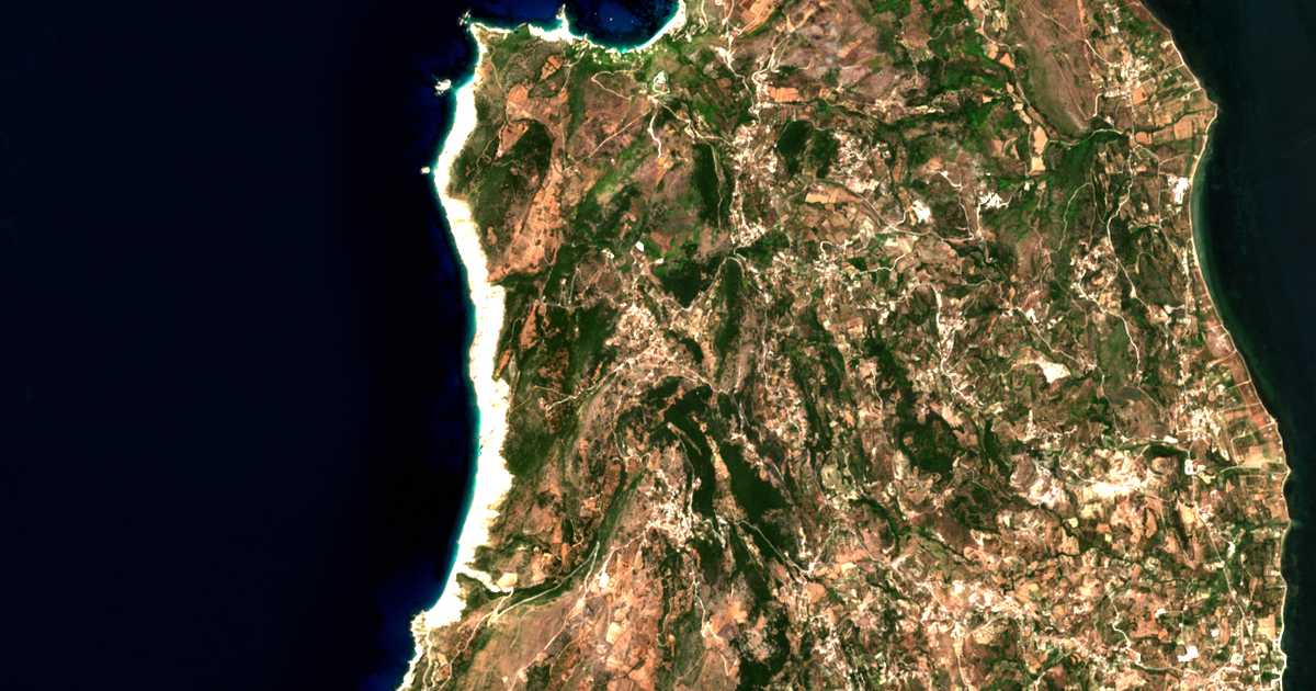 Satelitska karta: Rífion