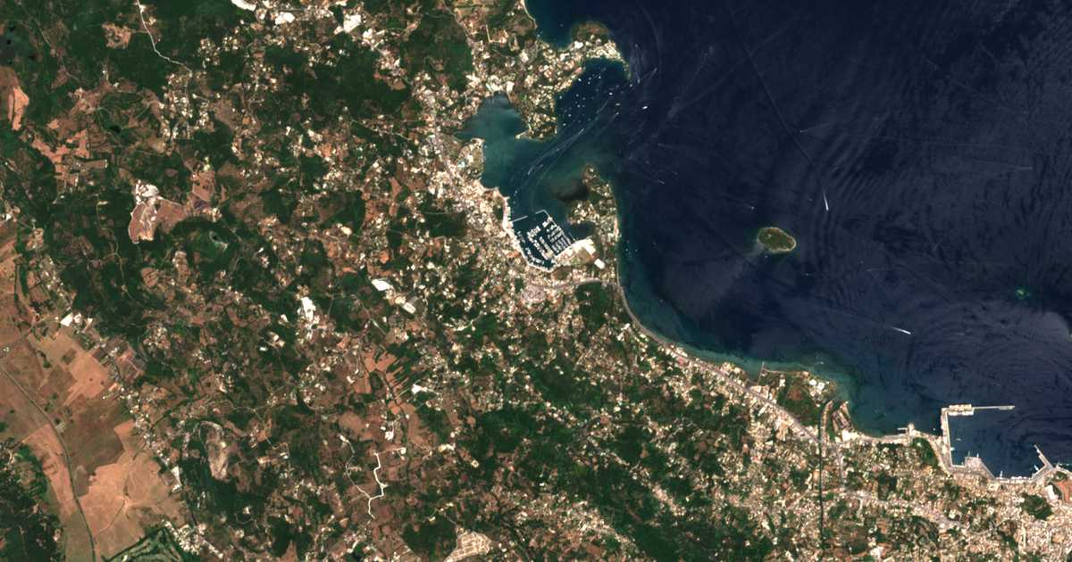 Satelitska karta: Kontokálion