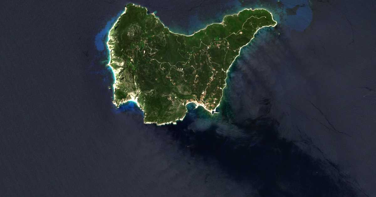 Satelitska karta: Othonoí