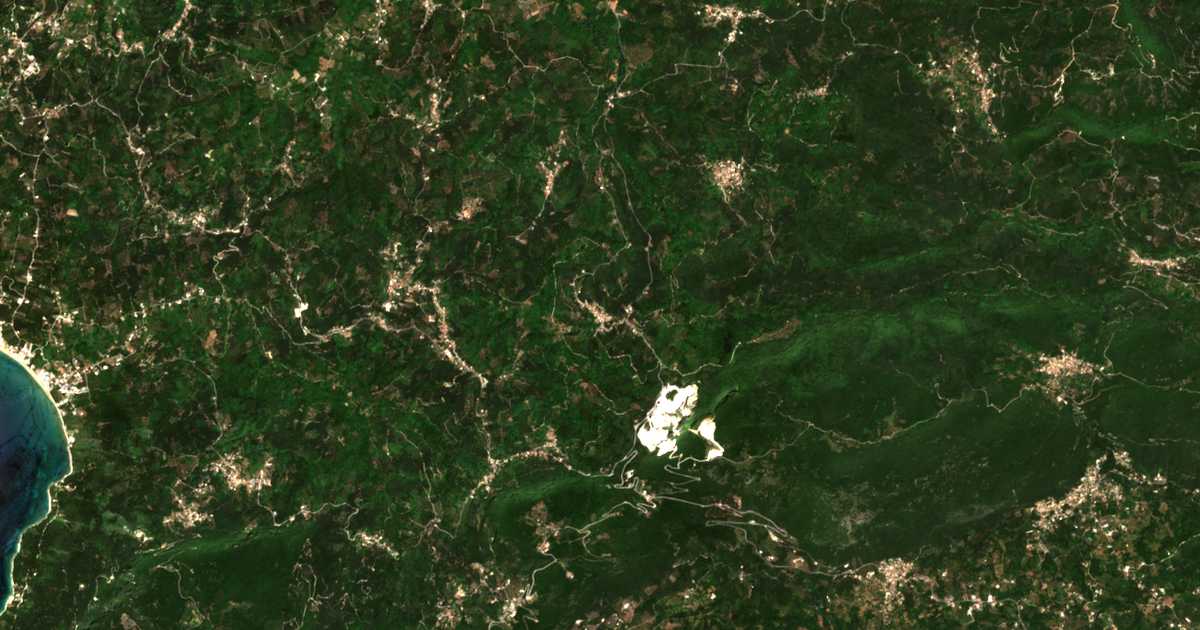 Satelitska karta: Chorepískopoi