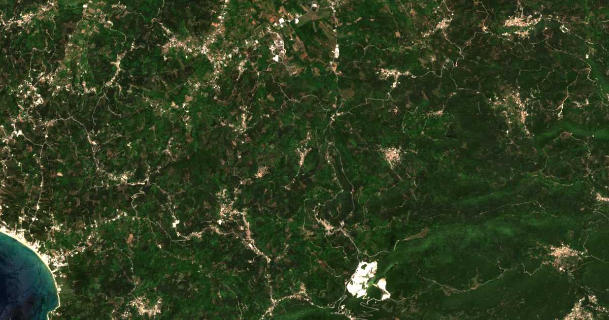 Satelitska karta: Drosáton