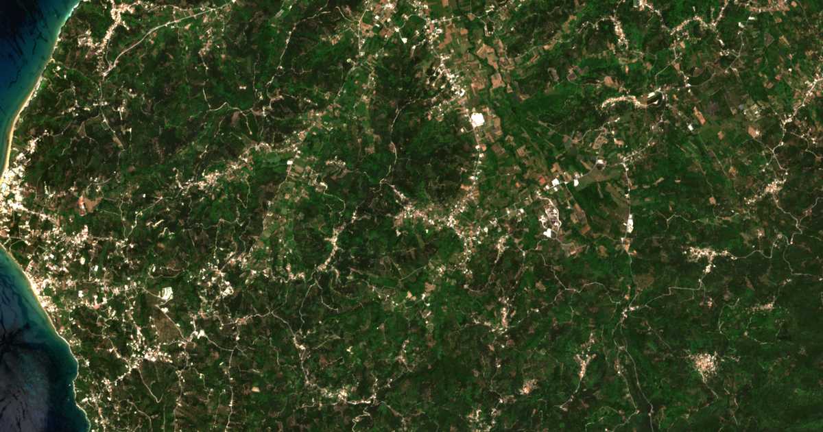 Satelitska karta: Velonádes