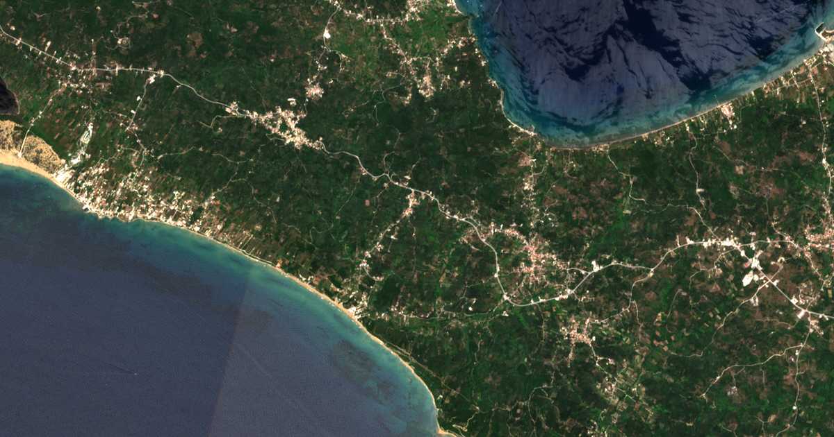 Satelitska karta: Marathiás