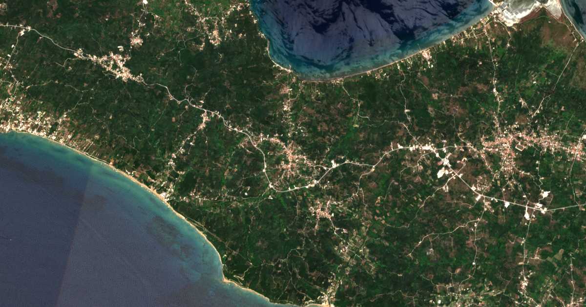 Satelitska karta: Perivólion