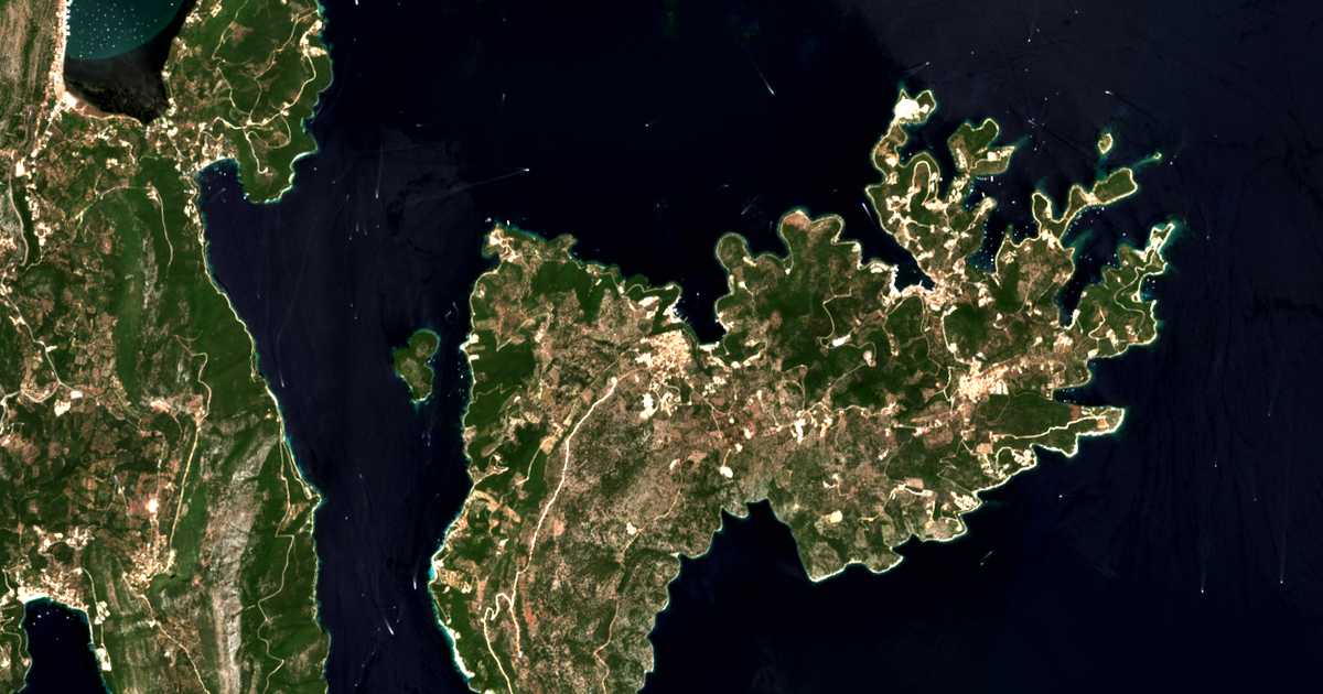 Satelitska karta: Spartochórion