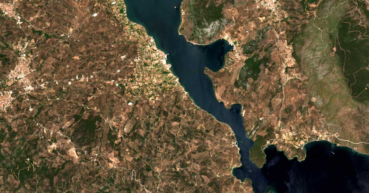 Satelitska karta: Mármaro