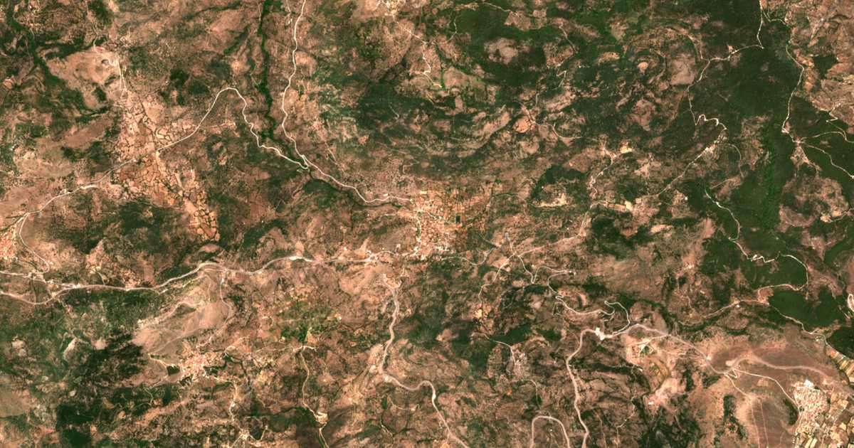 Satelitska karta: Fília