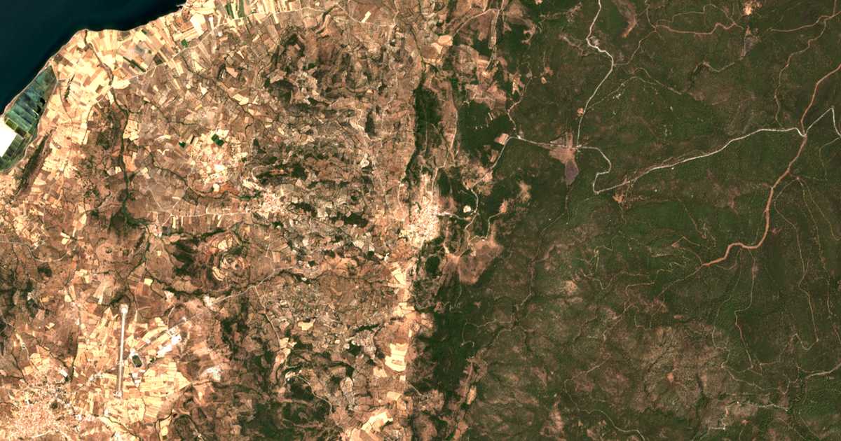 Satelitska karta: Vasiliká