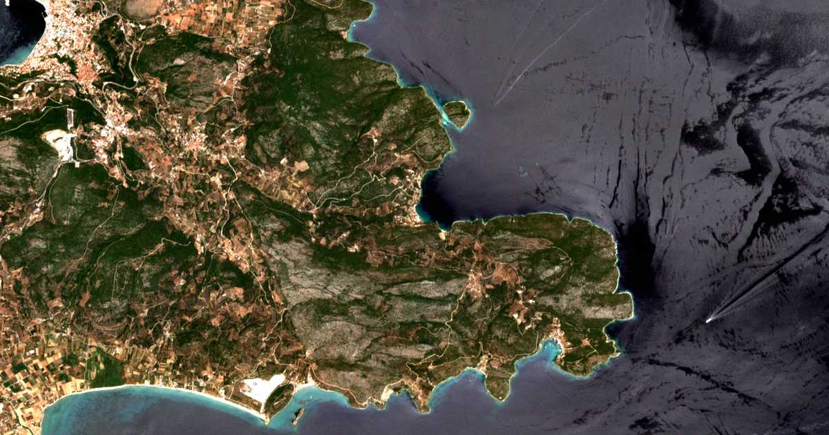 Satelitska karta: Charavgí