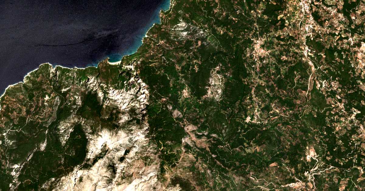 Satelitska karta: Kosmadaíoi