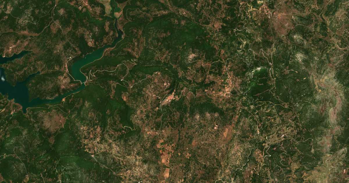 Satelitska karta: Mygdaliá
