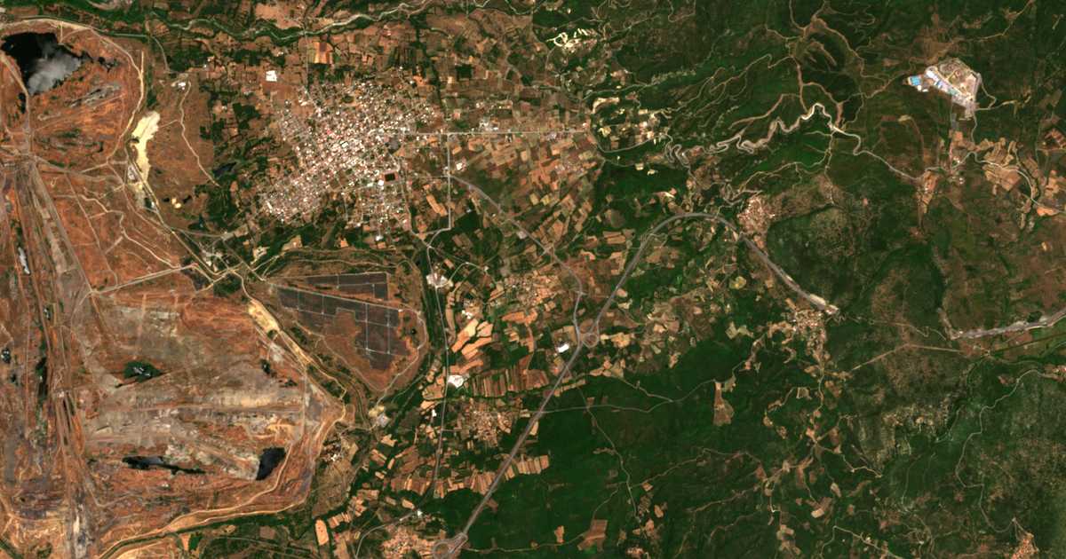 Satelitska karta: Perivólia