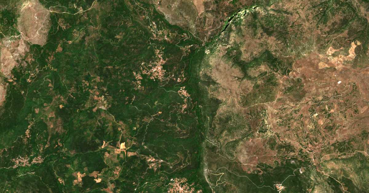 Satelitska karta: Oriá Í Orgiá