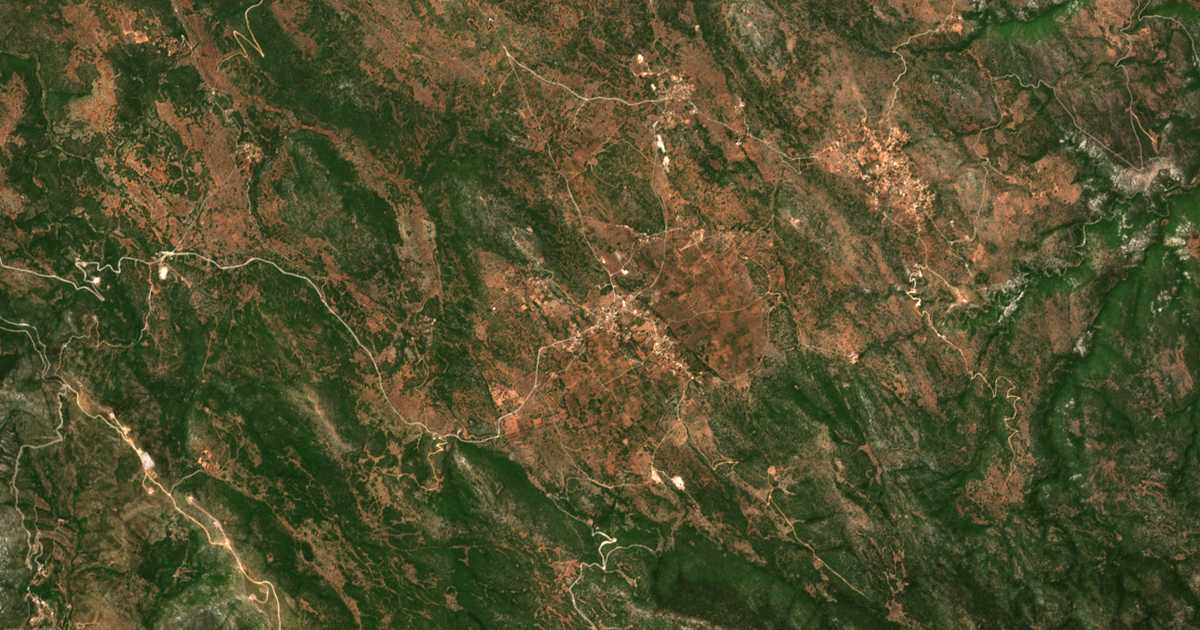 Satelitska karta: Peletá