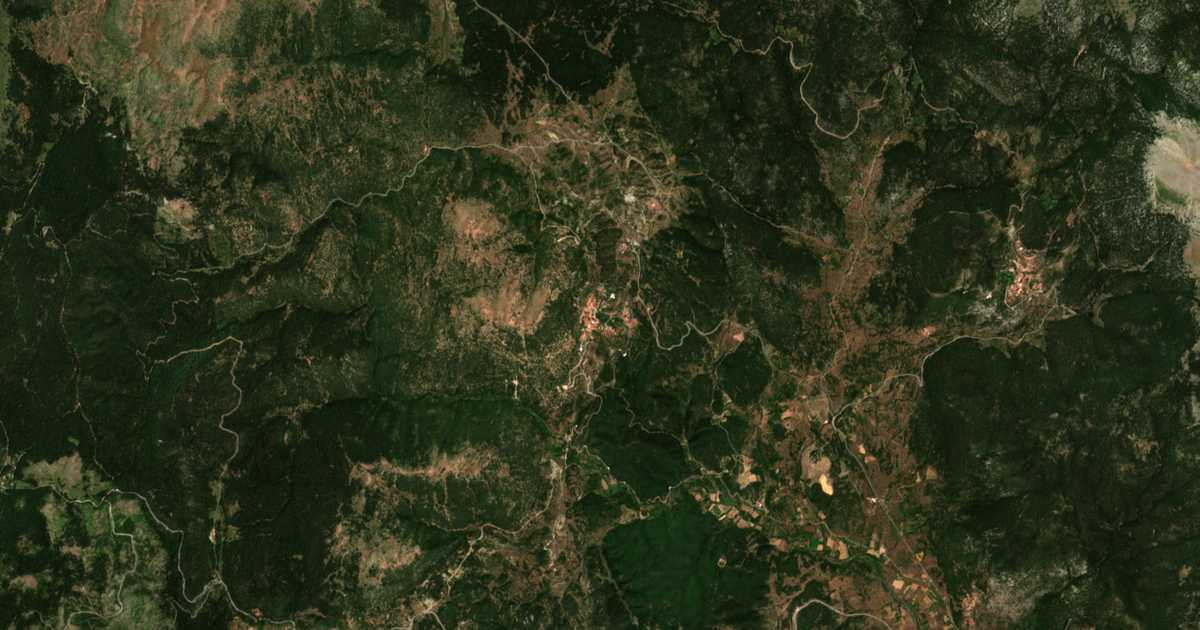 Satelitska karta: Piána