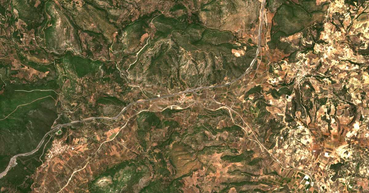 Satelitska karta: Stérna