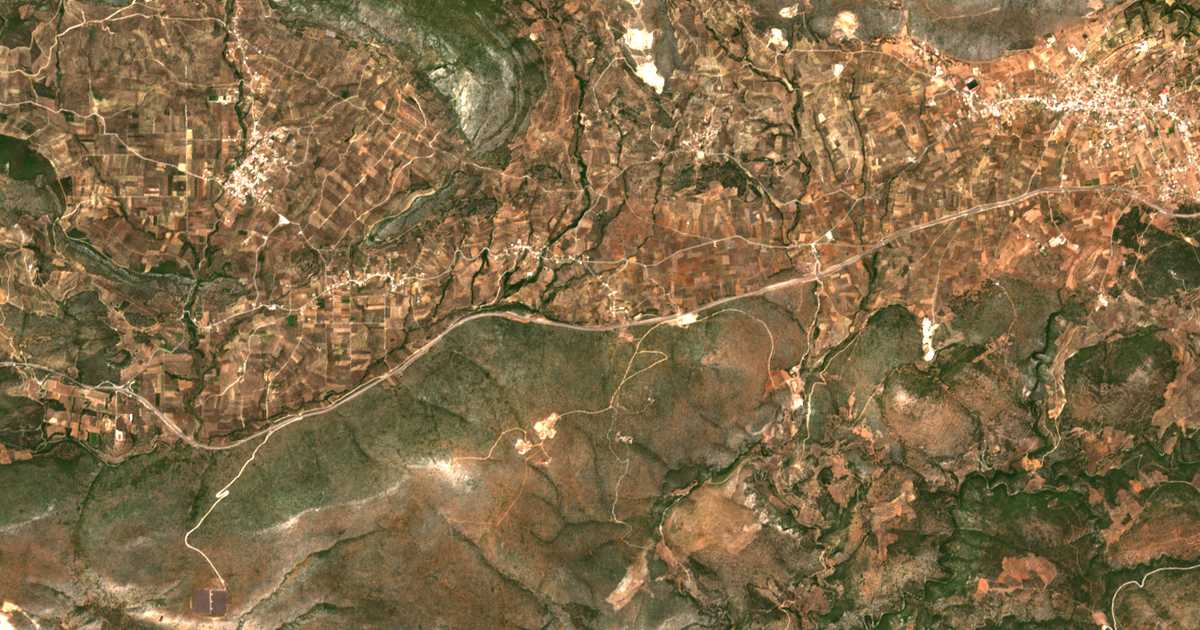 Satelitska karta: Kokkinádes