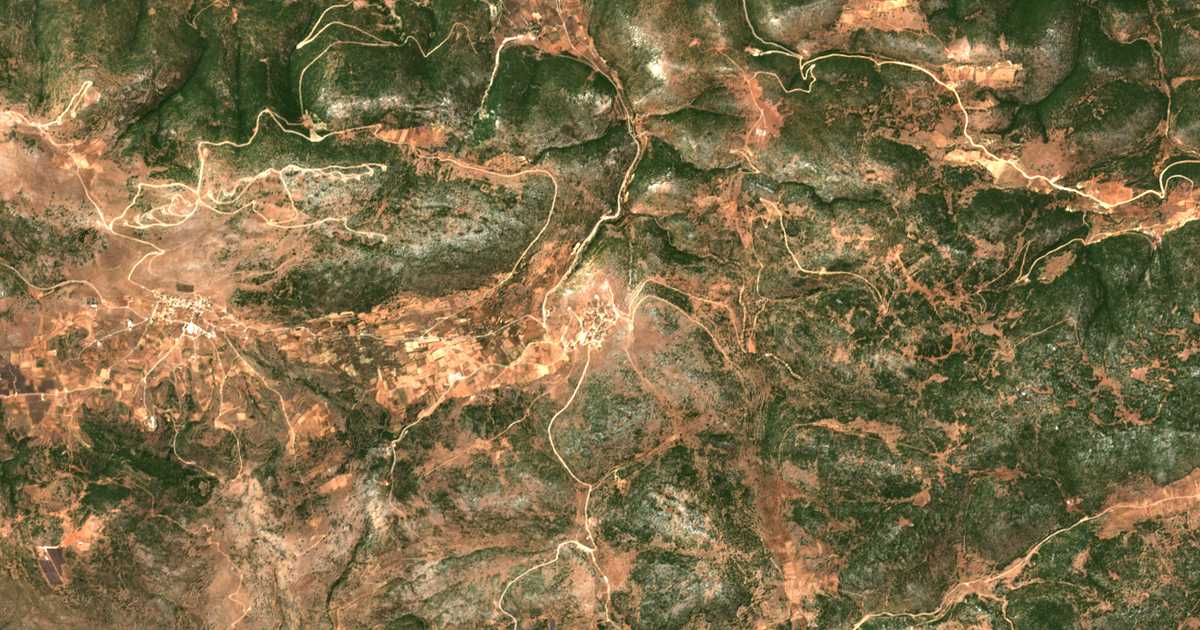 Satelitska karta: Agionórion