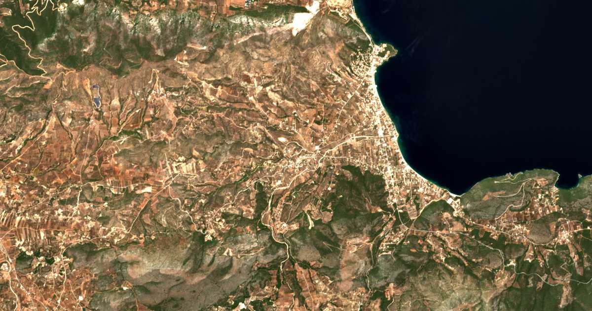 Satelitska karta: Galatákion