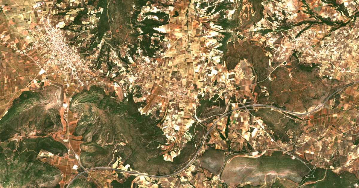 Satelitska karta: Archaía Neméa