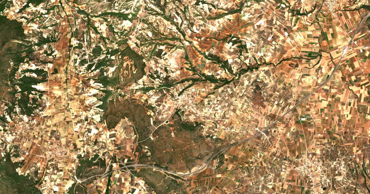 Satelitska karta: Archaíai Kleonaí