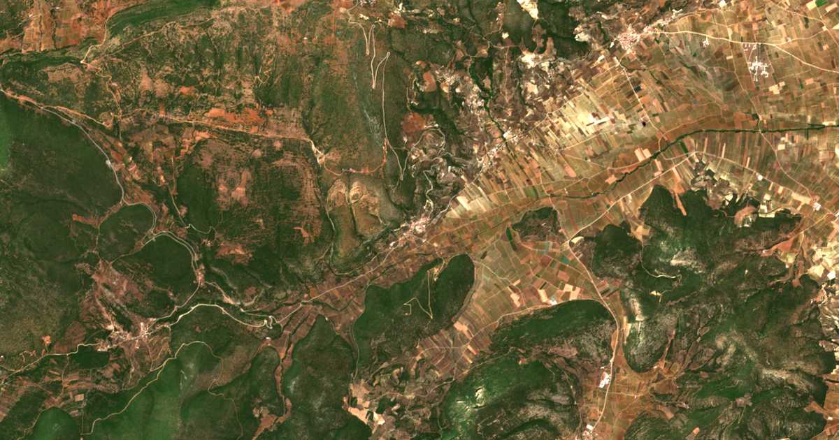 Satelitska karta: Galatás